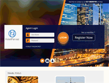Tablet Screenshot of hotelparvaz.com